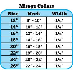Mirage Pet Products - Wholesale Pet Collar - Dog - Patent Jewel Mirage Dog Collar
