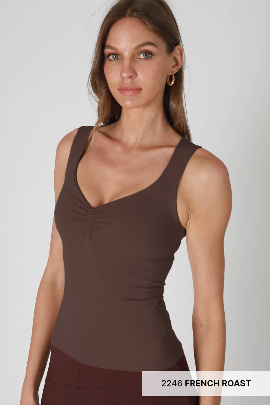 NIKIBIKI - Wholesale Knit Top - Women's - NS8451 - Clean Line Shirred Top5