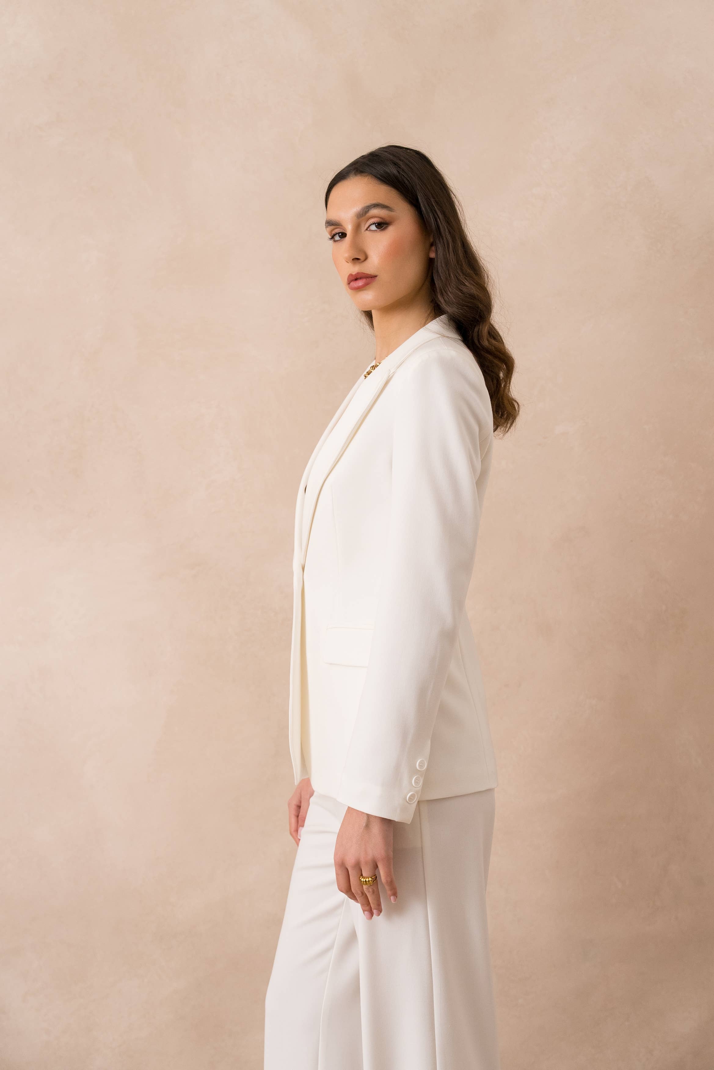 Attentif Paris – wholesale Kostymjacka – Dam – Heather figursydd kavaj för dam65