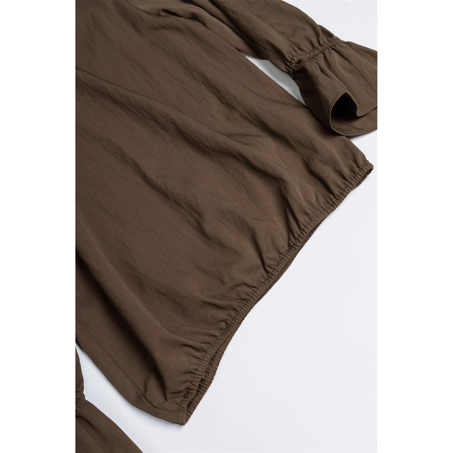 Naked Zebra - Wholesale Blouse - Women's - Long Sleeve Cinched Mock Neck Blouse9