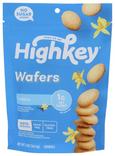 KeHE Distributors, LLC - Vente Biscuits - Gaufrettes à la vanille High Key Snacks, 56 g0