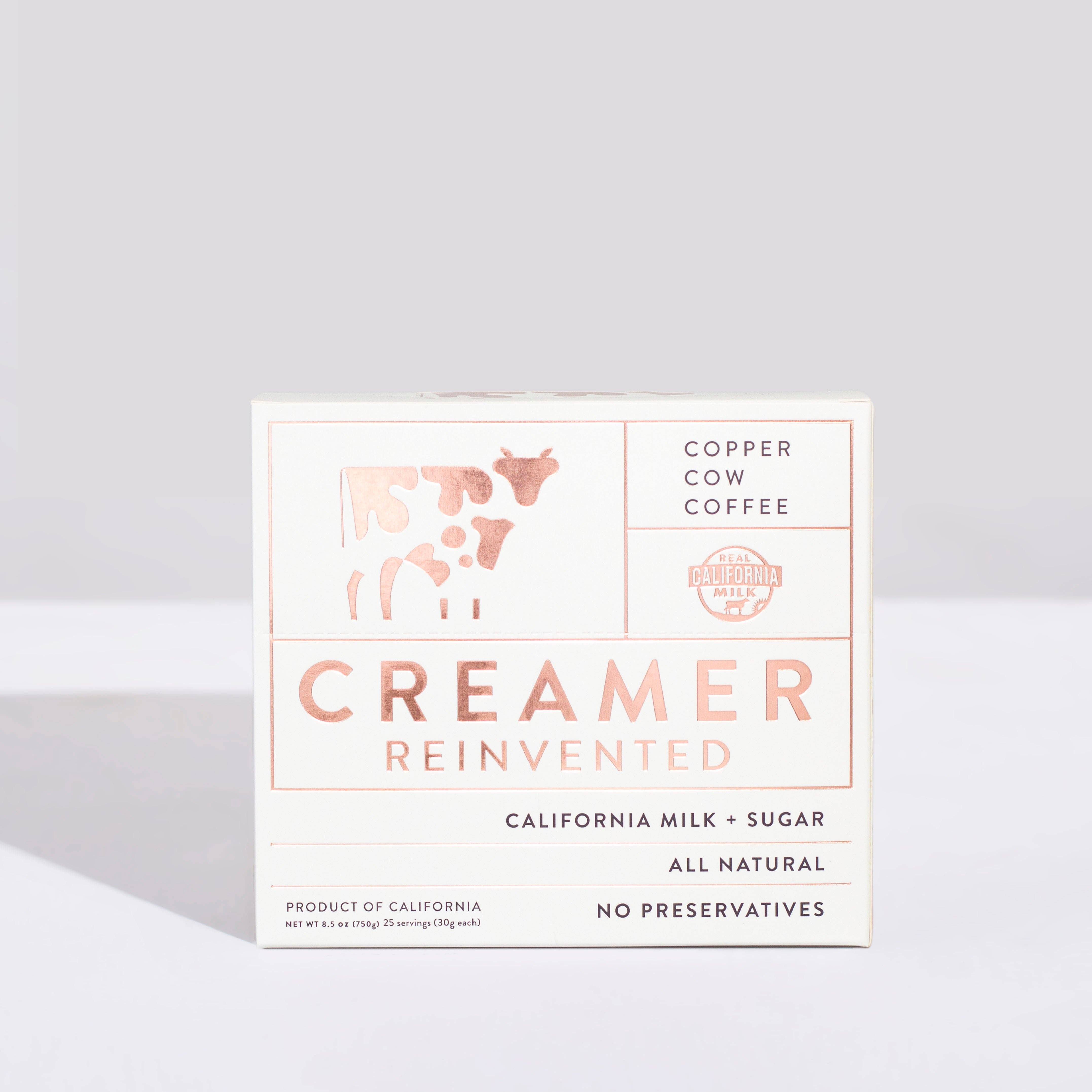 Copper Cow Coffee - Wholesale Creamer - Creamer - Condensed Milk (25ct) I 6 Pack Case