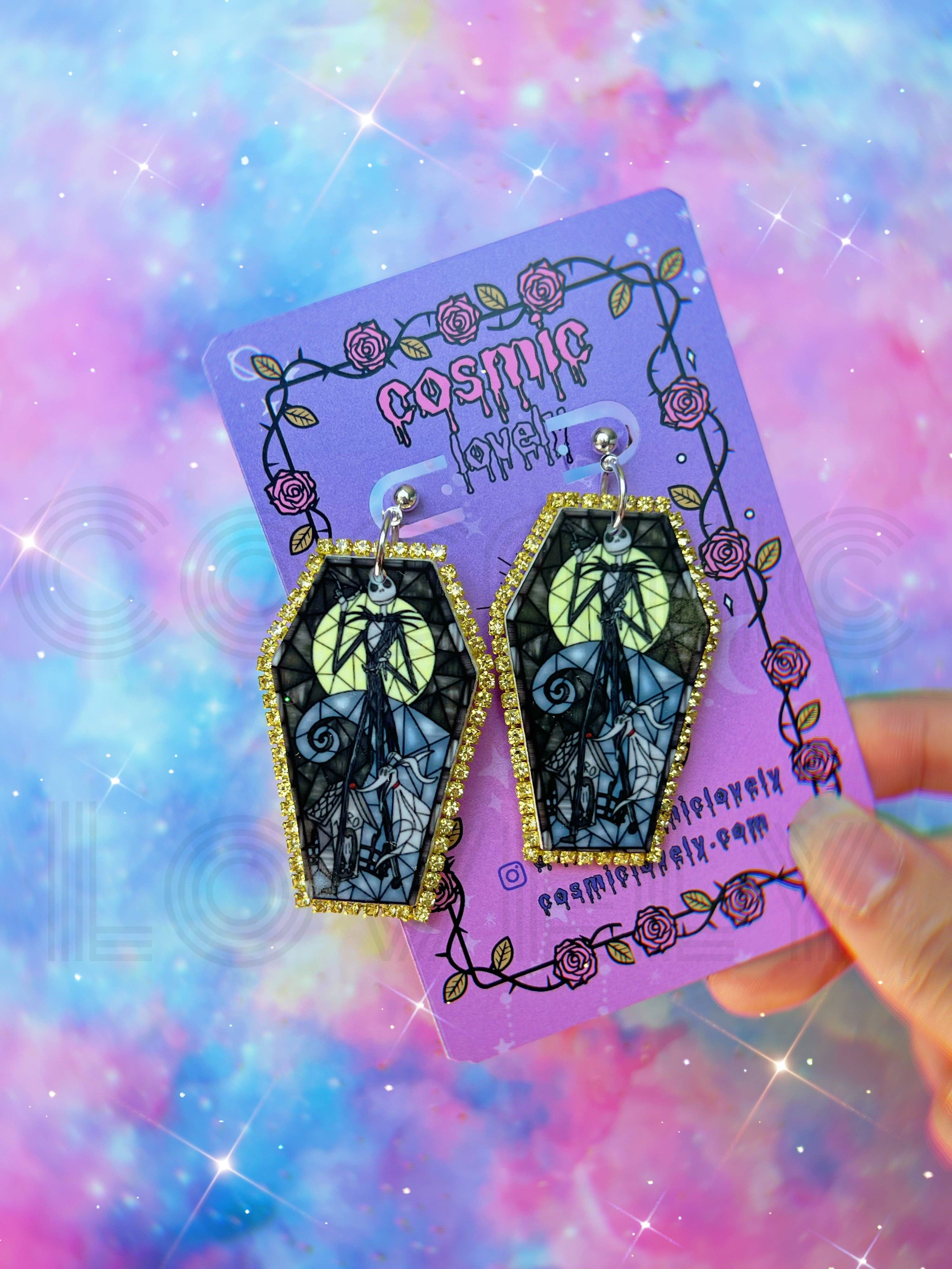 Cosmic lovely - Venta al por mayor Pendientes colgantes - Pendientes de ataúd de NBC4