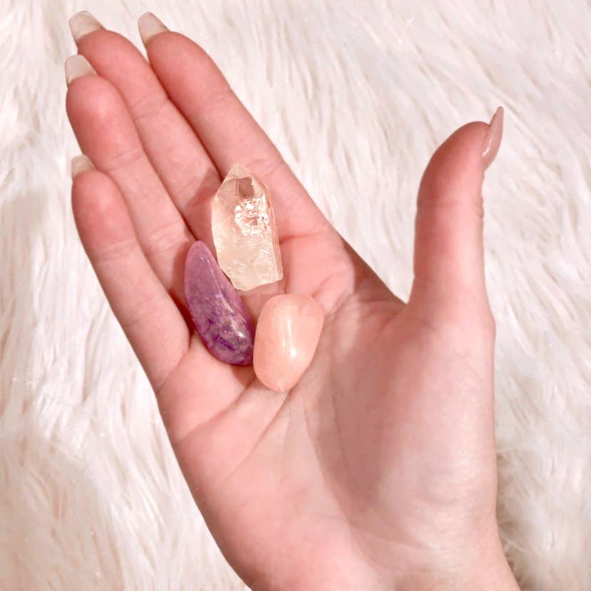 Hiouchi Jewels | Rose & Bolt Grateful Dead Jewelry - Wholesale Spiritual Stone/Crystal - Stone & Crystal Set | Love & Light1