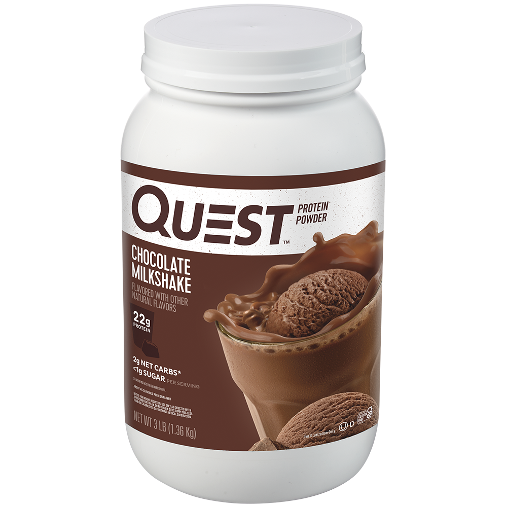 L&F Universal Goods – wholesale Protein/superfood powder – QUEST PROTEIN POWDER 3LB CHOCOLATE MILKSHAKE0
