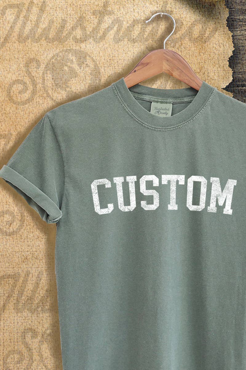 Illustrated Society - Wholesale Screen Printed T-Shirt - Women's - CUSTOM VINTAGE GRAPHIC TEE6