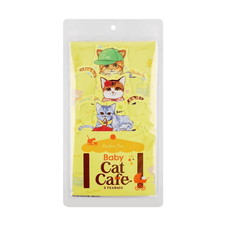 Yami - Wholesale Tea Bags - Cat Drip Bag Tea, Rooibos Tea, 2g*3bags2