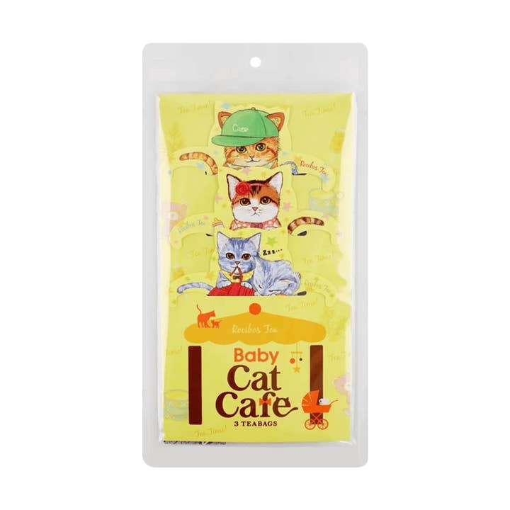 Yami - Wholesale Tea Bags - Cat Drip Bag Tea, Rooibos Tea, 2g*3bags2