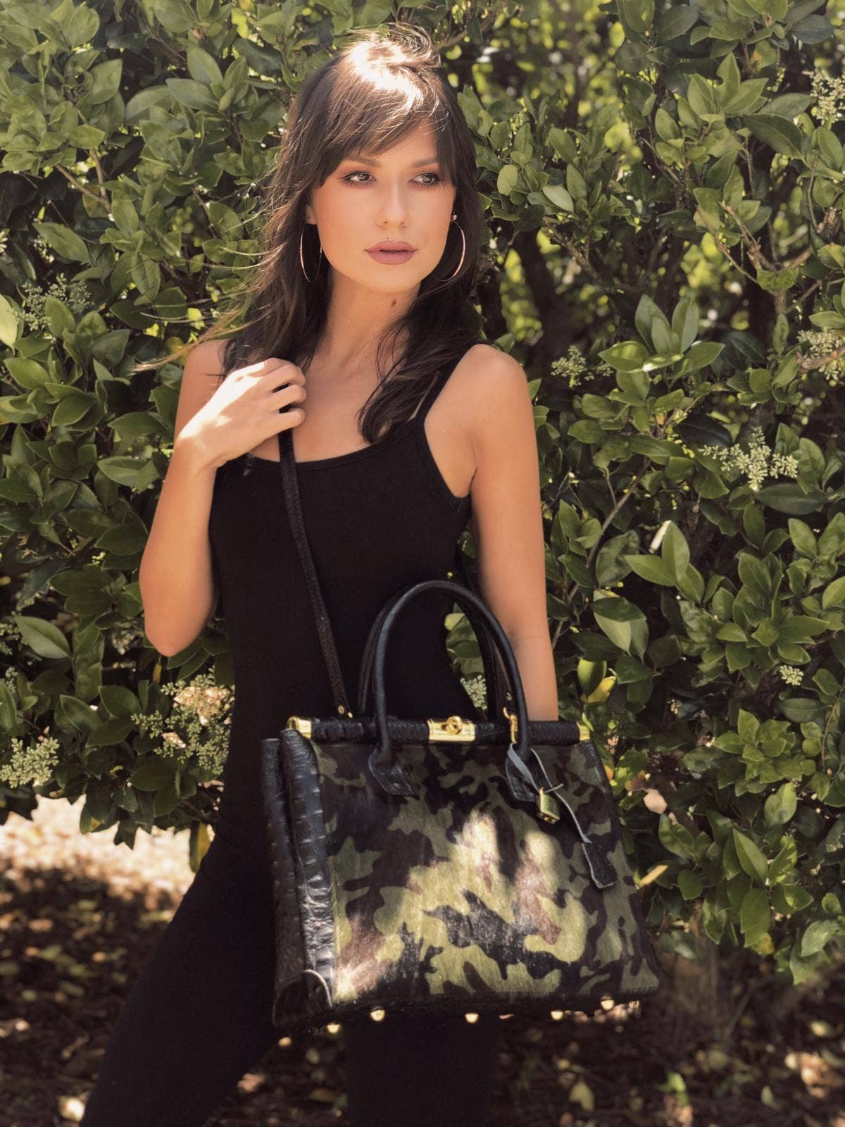 Charlie Leather – wholesale Shoulder bag – women's – Marinella Medium Handbag With Fur6