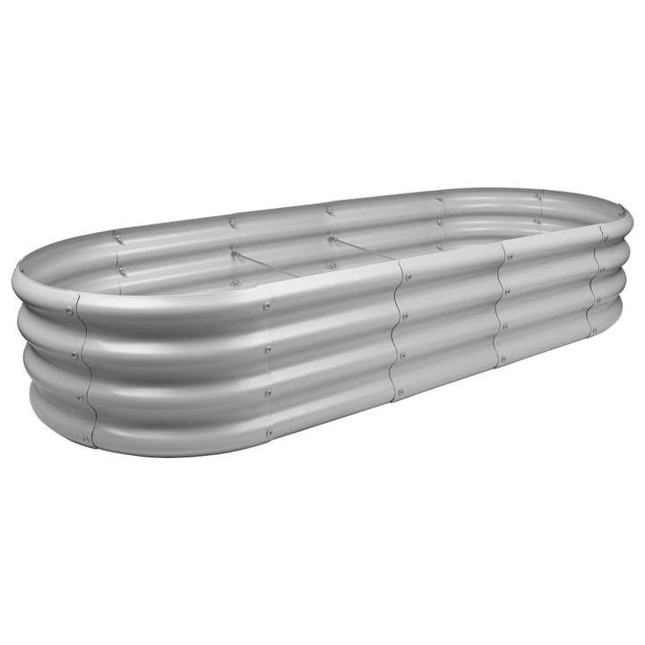 Rond verhoogd tuinbed van gegalvaniseerd staal van 180 cm x 90 cm - door Harbour Housewares en andere Tuin accessoires wholesale inkopen. Gratis retourzendingen en een 60-dagen netto betalingstermijn op Faire.com trends op Faire.