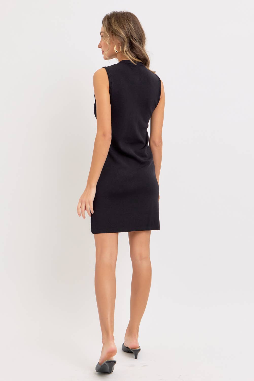 Sweet Lovely by Jen – wholesale Dress – Women's – SHORT  SLEEVELESS KNIT DRESS22