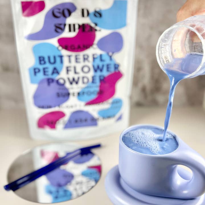 Good & Super - Wholesale Protein/Superfood Powder - Organic Butterfly Pea Flower Powder | Blue Matcha Superfood