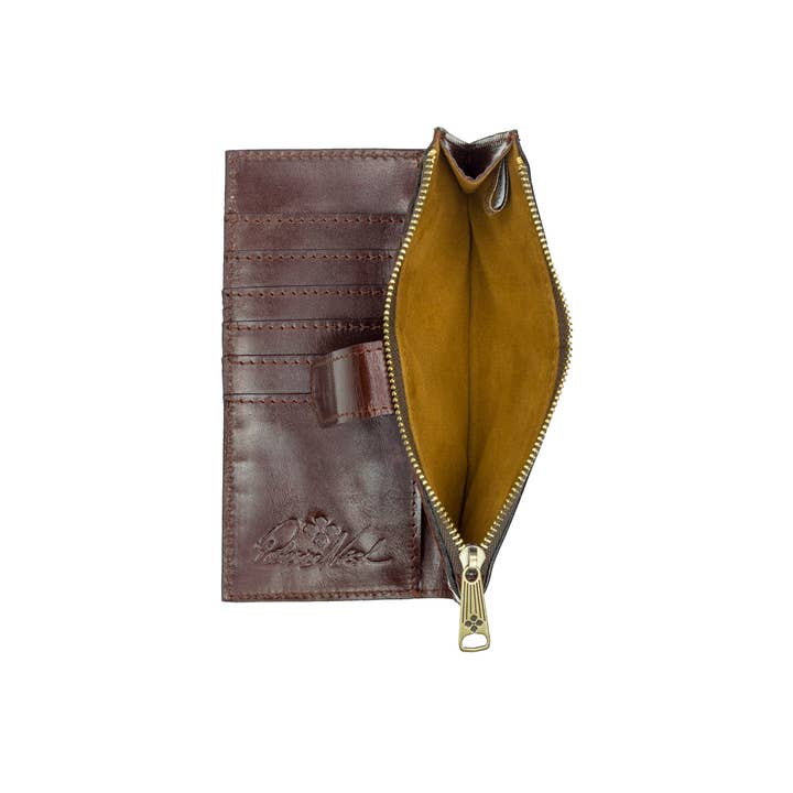 Patricia Nash Nazari Bifold Wallet - Maple Leaves for wholesale on Faire