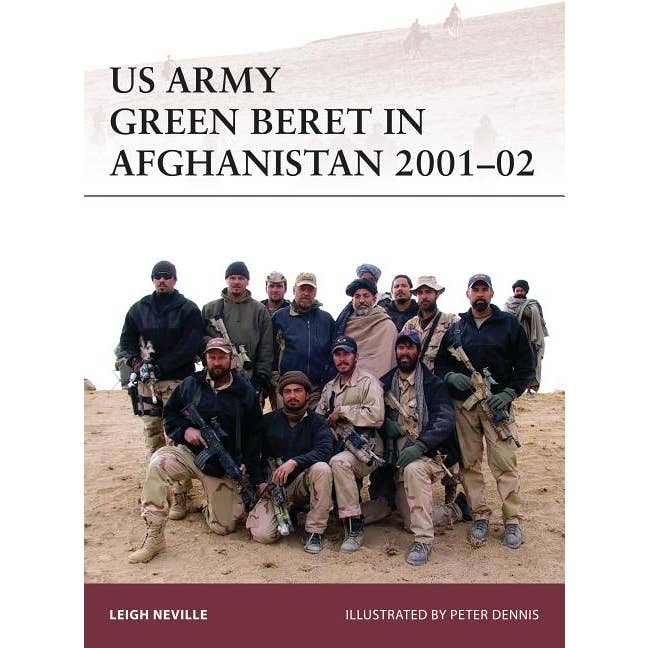 Béret vert de l'armée américaine en Afghanistan 2001-02 pour la vente par Bradley's Book Clearance