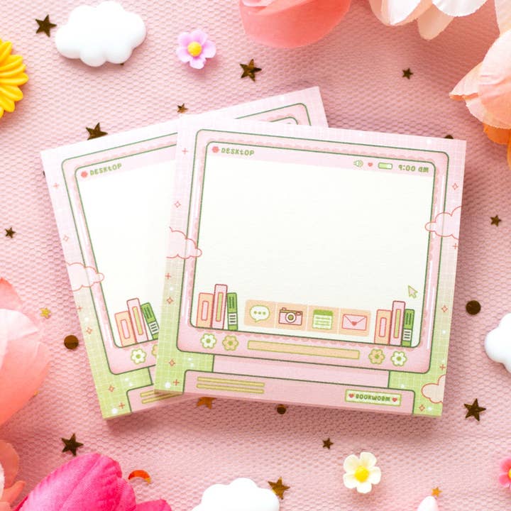 Bookworm Sticky Notes for wholesale by Unicorn Eclipse