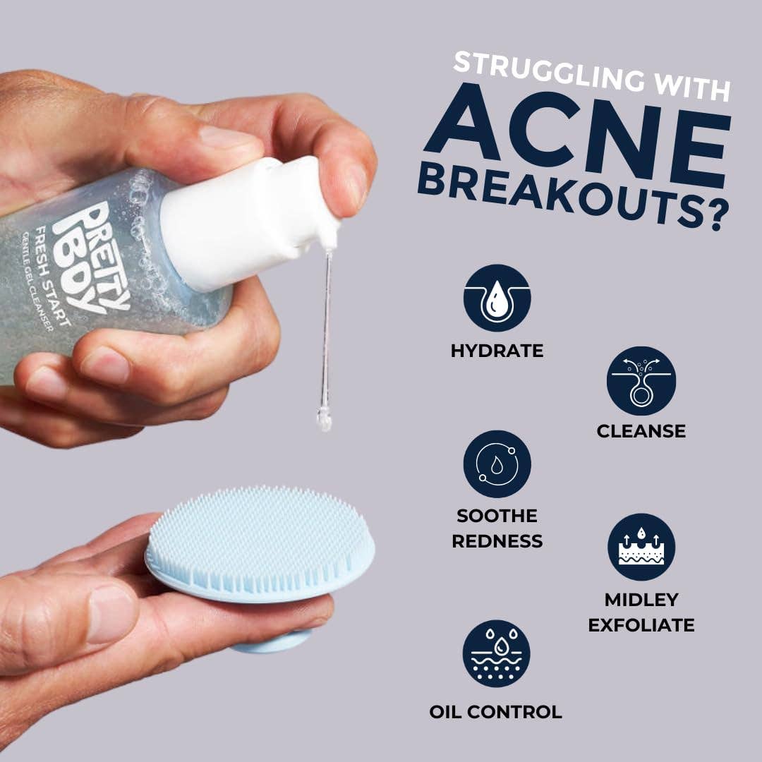 PrettyBoy - Wholesale Facial Cleanser - PrettyBoy Fresh Start Gentle Face Cleanser4