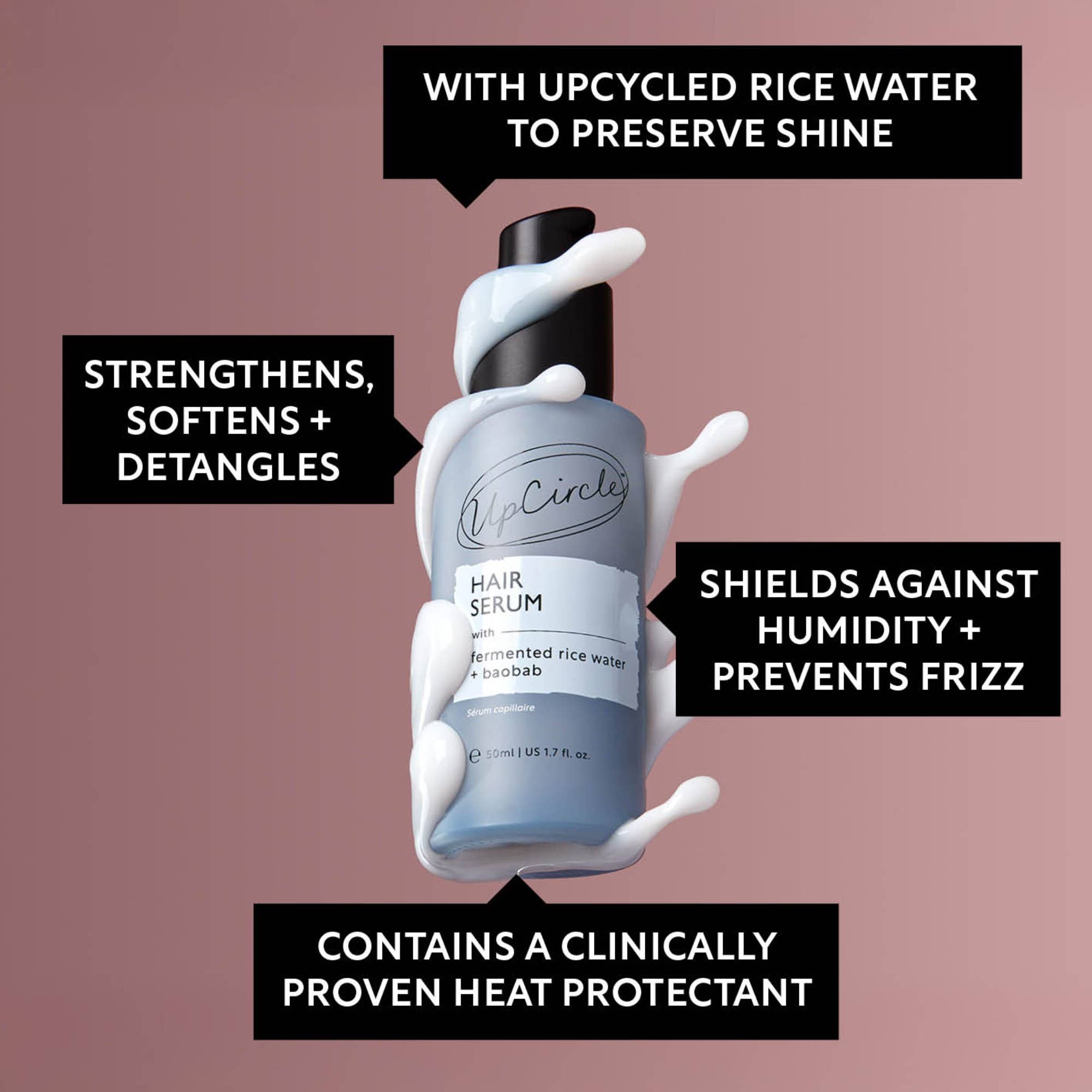 UpCircle Beauty UK - Vente Ensemble de soins pour cheveux - Coffret de soins capillaires naturels véganes et écologiques pour le Nouvel An avec romarin et noix de coco9