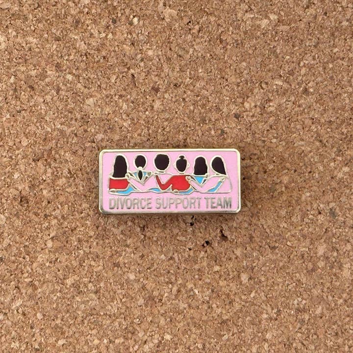 Divorce Support Team for wholesale by Soteria Pins