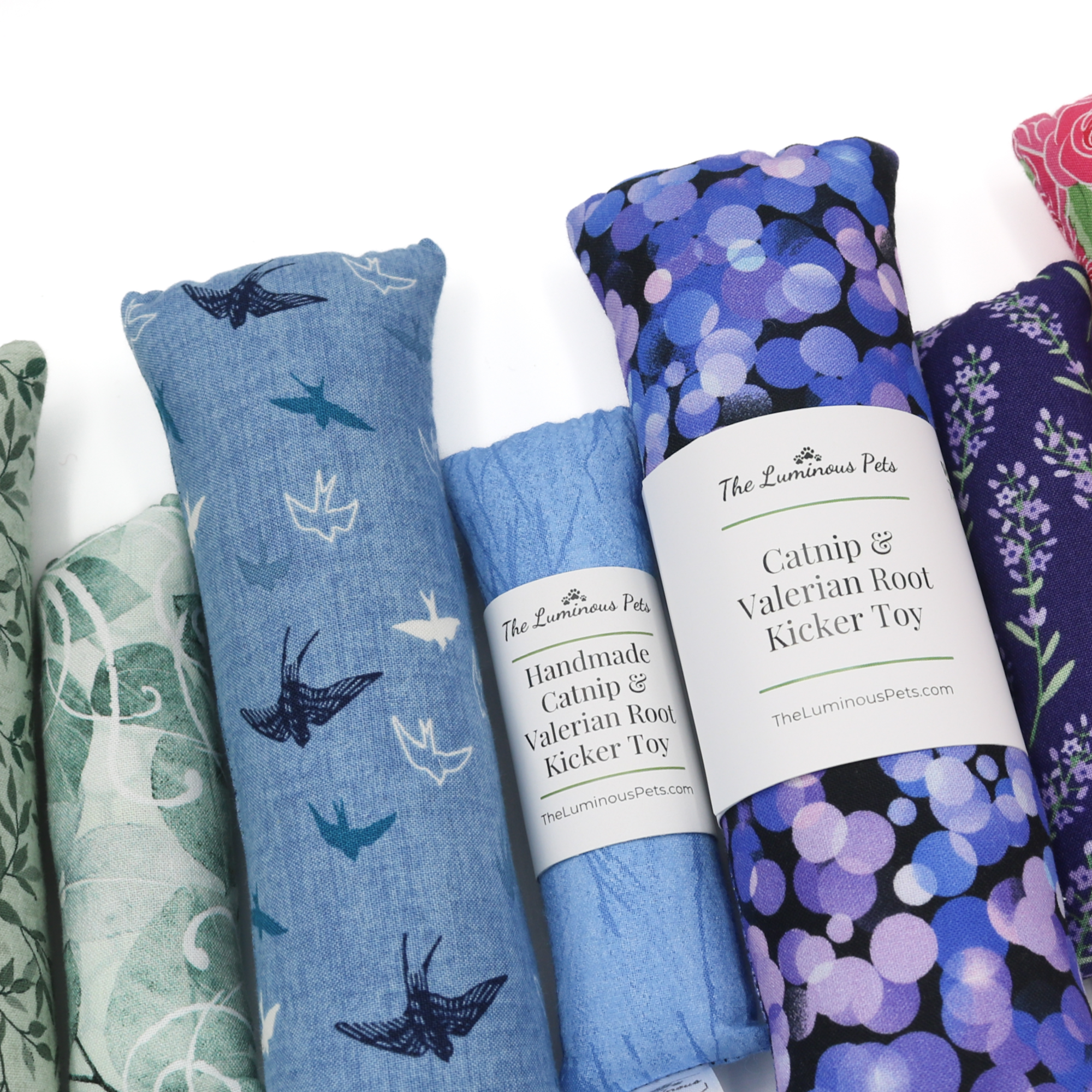 The Luminous Pets - Wholesale Pet Toy - Cat - Assorted Cool Tones | Catnip with Valerian Root Cat Toy2