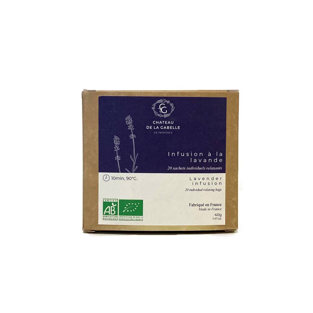 Château de la Gabelle - Vente Thés santé/détox - Infusion à la fleur de lavande