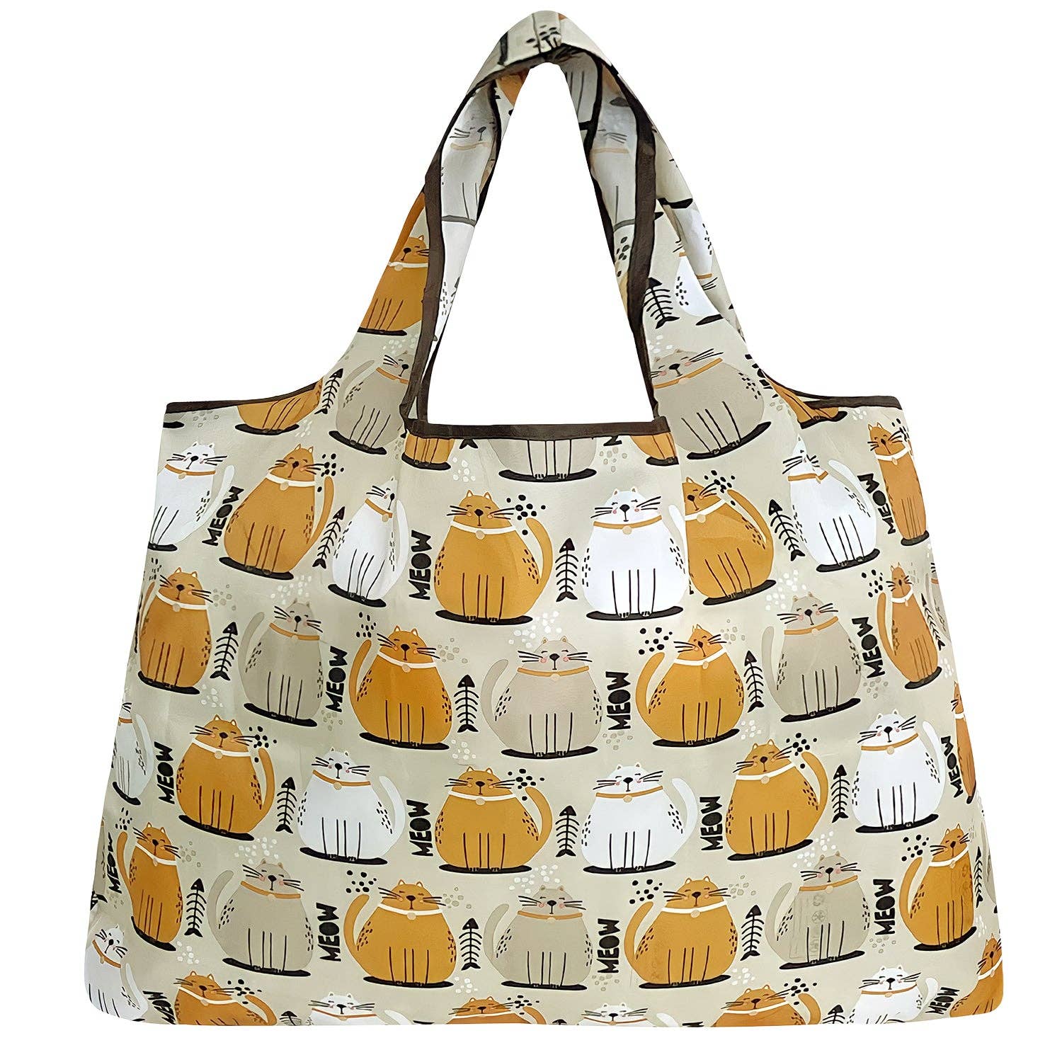 Wrapables.com - Vente Sacs de course/à provisions - Grand sac à provisions réutilisable en nylon écologique Wrapables1