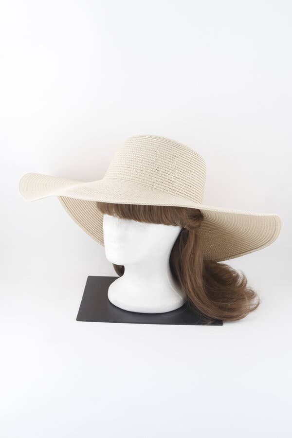 3AM BY H&D ACCESSORIES - Wholesale Straw Hat - Women's - Wide Brim Beach Hat9