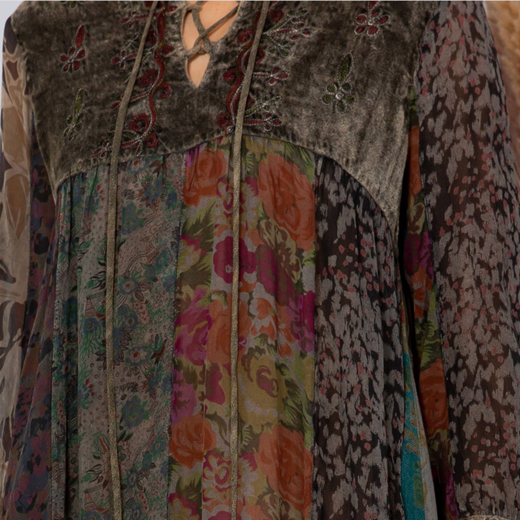 Young Threads - Wholesale Dress - Women's - Chic Bohemian Stone-Washed Babydoll Dress7