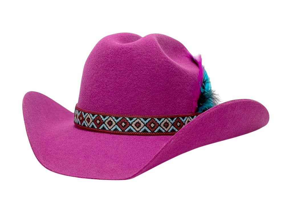 Epoch hats - Vente Chapeau de cowboy – unisexe - Chapeau de cowboy western en feutre de laine australien12