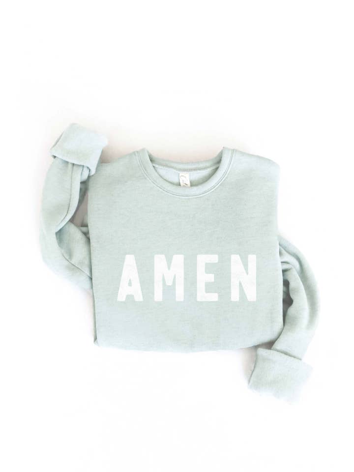 OAT COLLECTIVE – wholesale Graphic sweatshirt – Women’s – AMEN Graphic Sweatshirt4