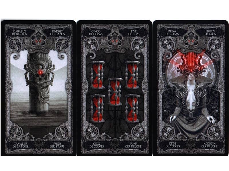 Cardshouse - Wholesale Tarot Cards - Xiii Tarot By Nekro Deck Fournier2