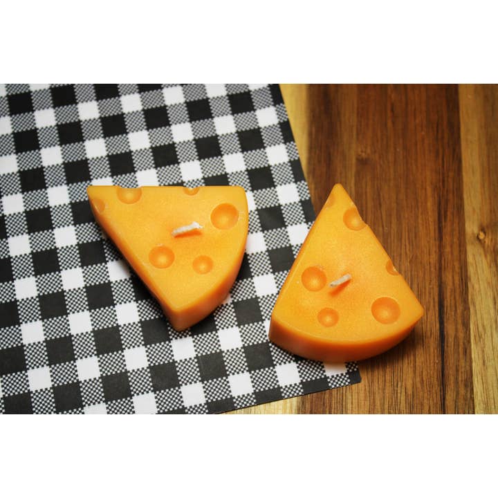 Val Viola Candles - Wholesale Novelty Candle - Cheese Candle | Custom Scent | Soy Wax Candle Orange Wax2