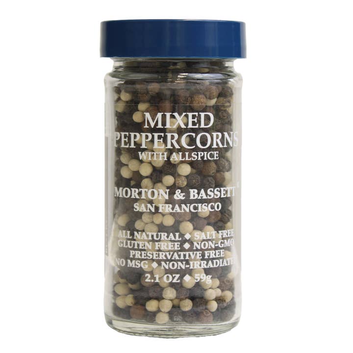 M&B Mixed Peppercorns with Allspice 2.1 oz for wholesale by Morton & Bassett