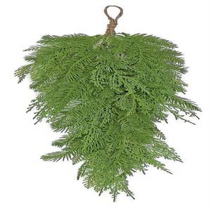 Norfolk Pine Real Touch Green Faux Stem