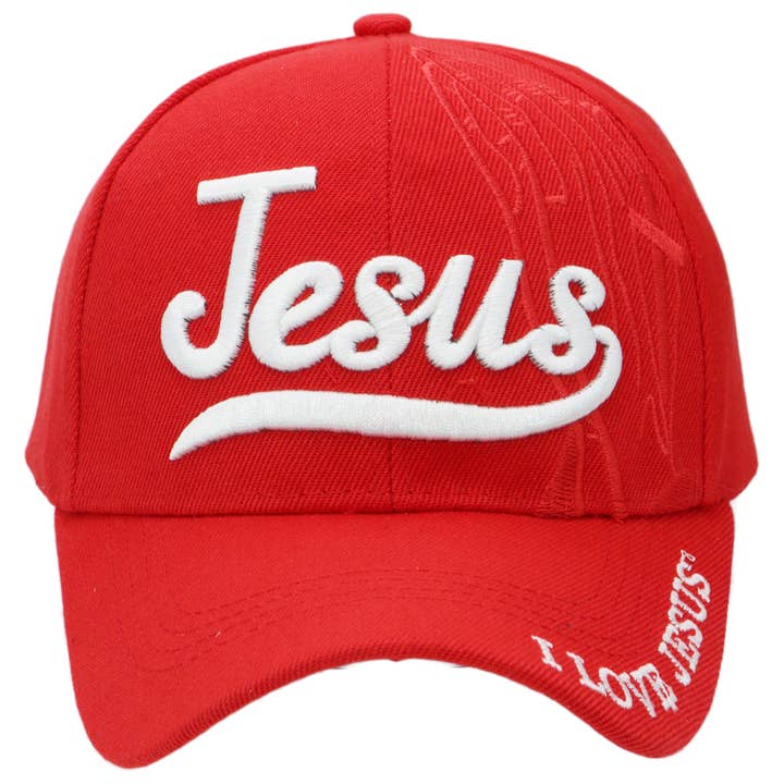 Cap Zone - Wholesale Baseball Cap - Unisex - Jesus Script Logo Praying Hands Baseball Cap7