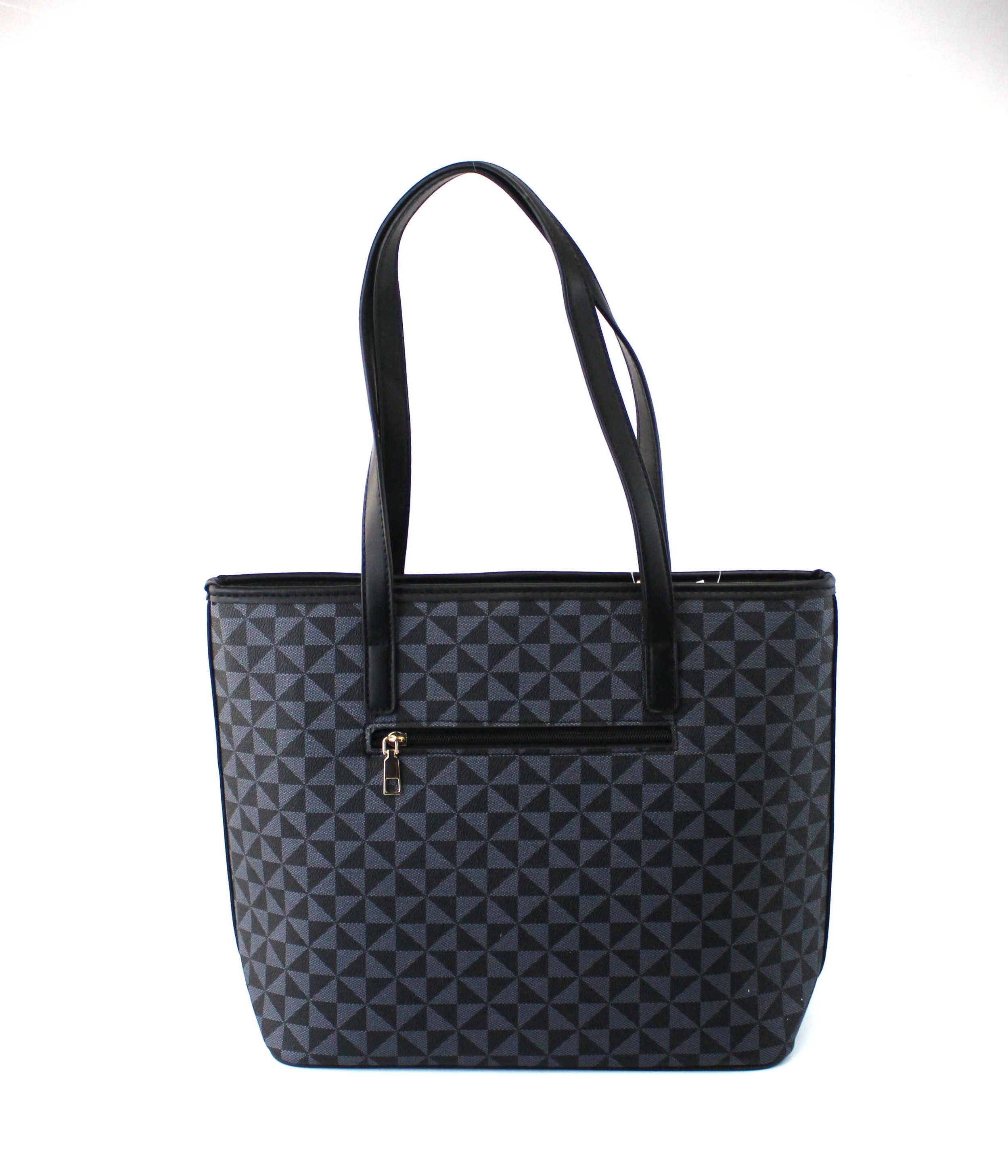AR New York - Vendita all'ingrosso Borsa tote - Donna - 7873 - Borsa a tracolla alla moda con motivo geomatrico18
