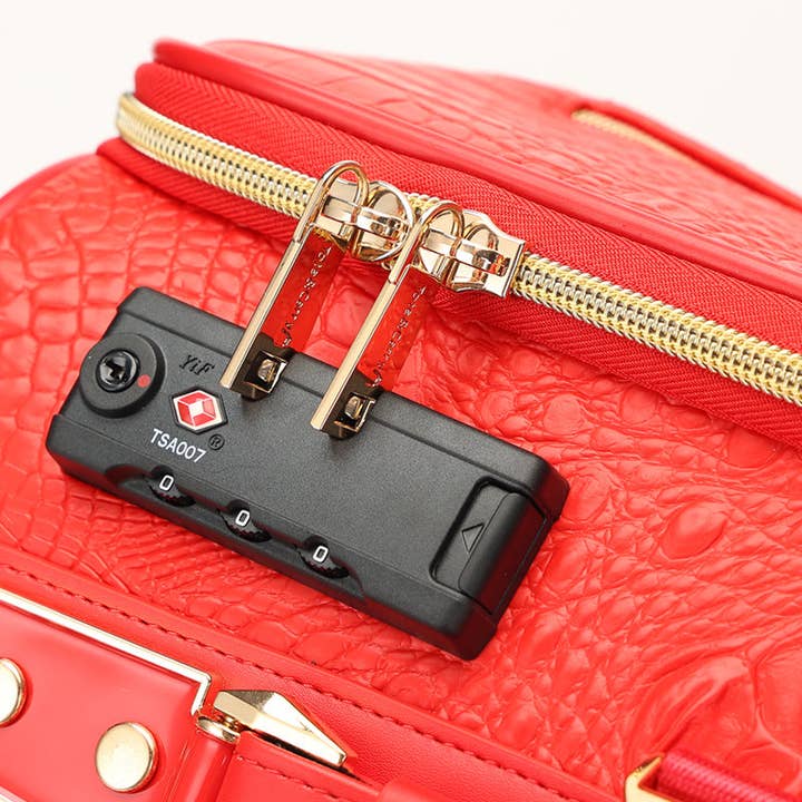 Tote&Carry - Wholesale Luggage - Apollo 2 Suitcase 2 Piece Set in Red21