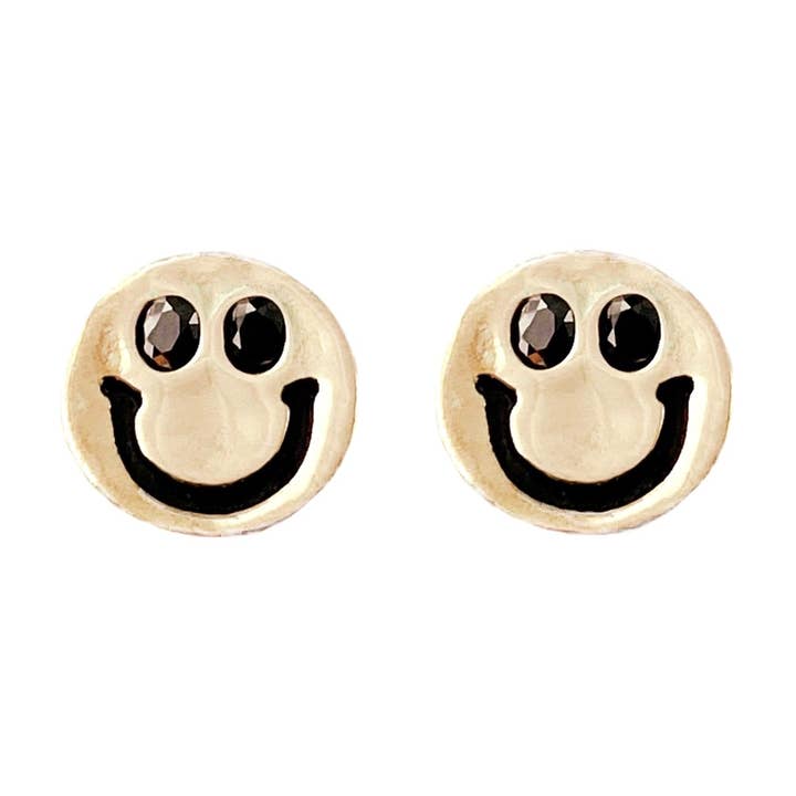 Smiley Face Earrings for wholesale by Therese Kuempel Jewelry