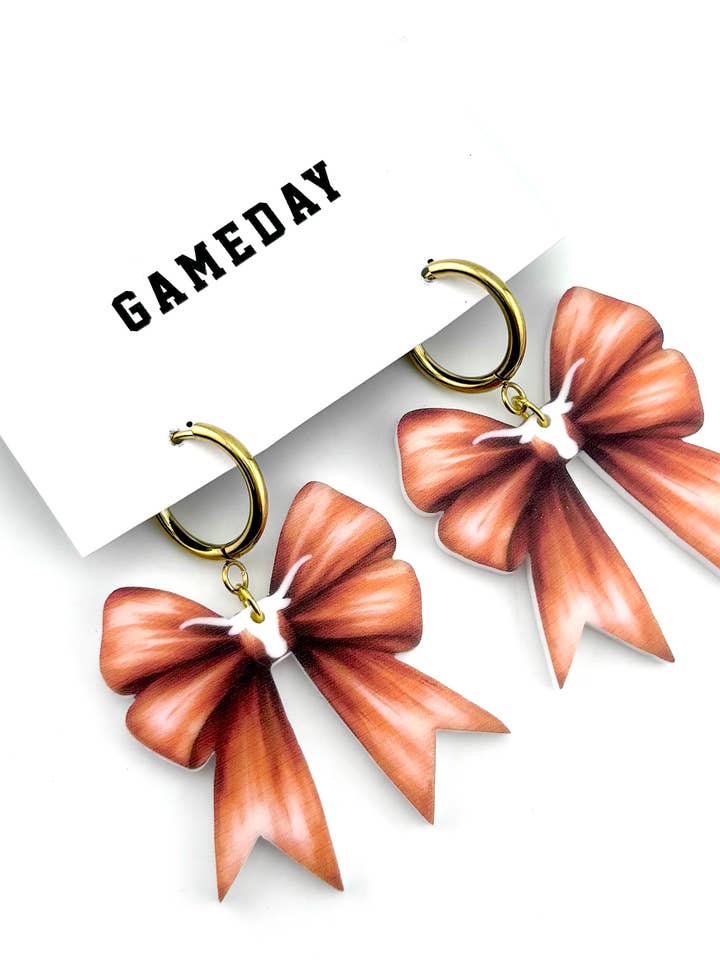 Brincos Texas Longhorn por atacado de Cora's Den