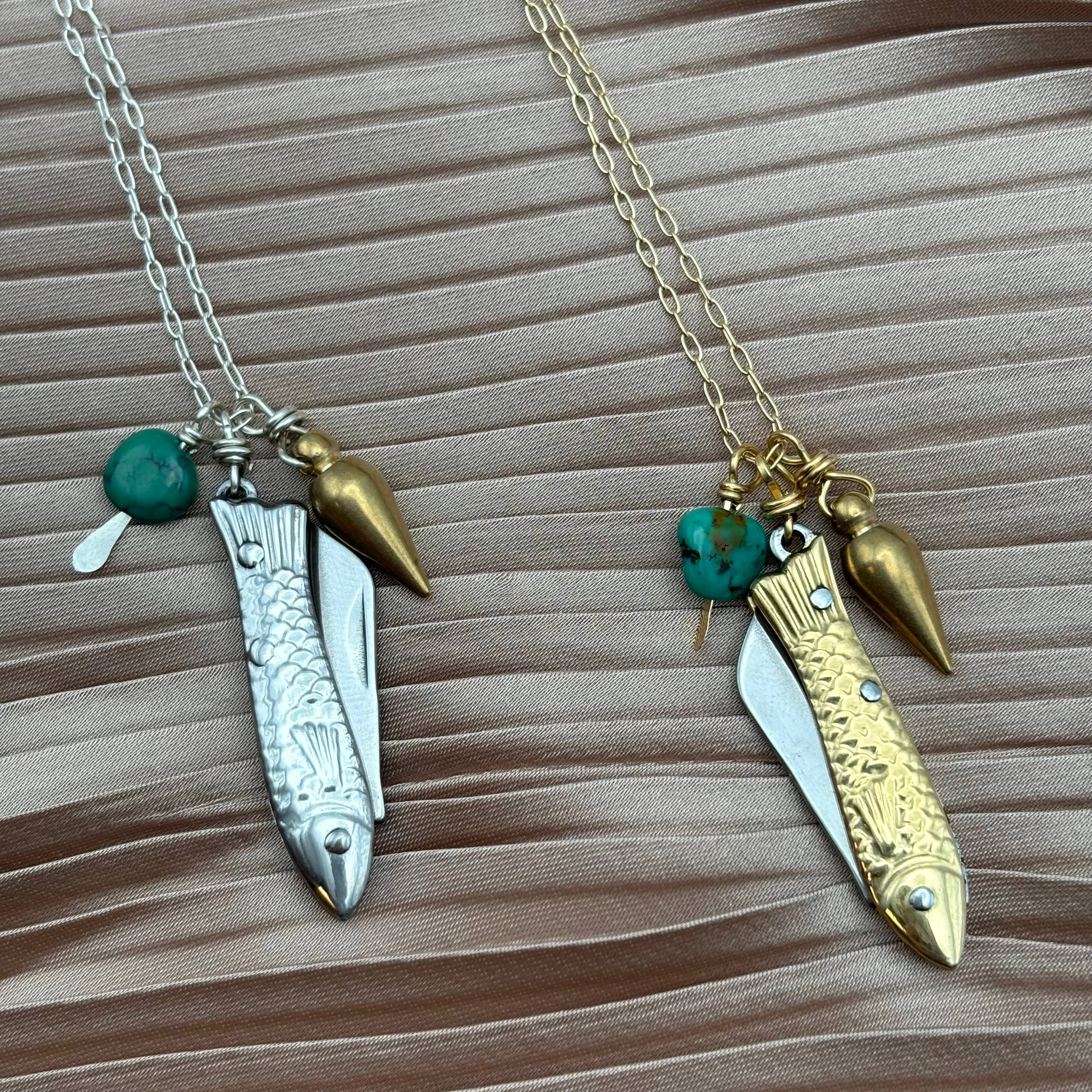 Fluff Hardware – wholesale Pendant/charm necklace – Handmade Feeesh Billie Necklace7