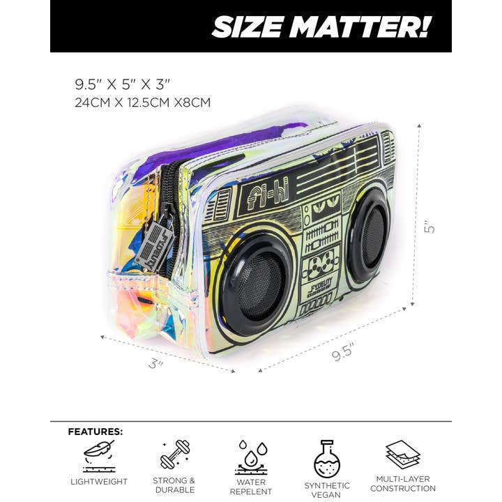 Fydelity - Wholesale Speakers - Bluetooth Speaker Bag | Portable Crossbody Festival | Holo5