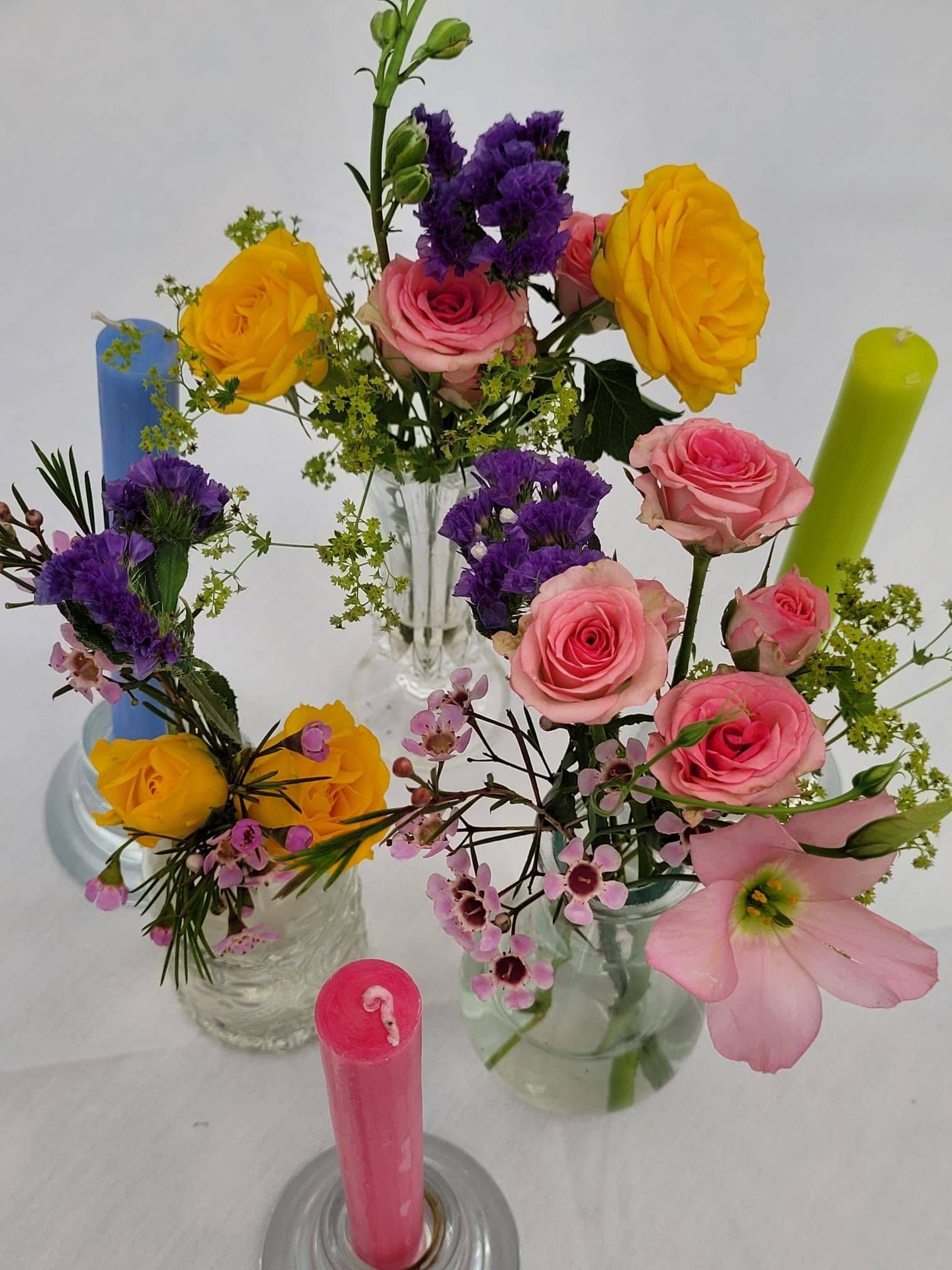 Shearer Candles - Wholesale Tapered Candle/Candlestick - Grey 8 inch Dinner Candles x 202