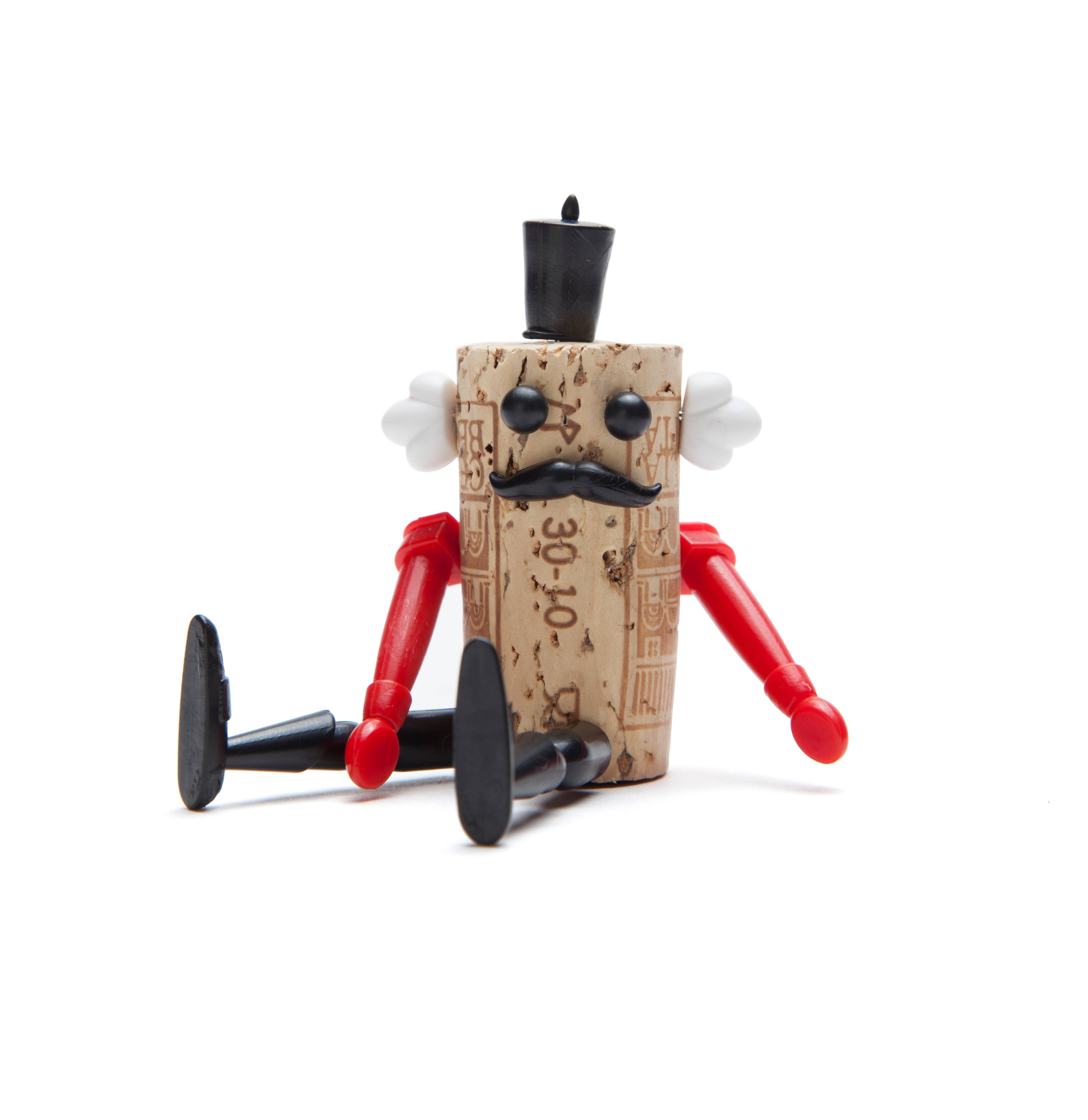 Monkey Business Design USA LLC - Vente Bouchon de vin - Figurines pour amateurs de vin | Jouets classiques Corkers1