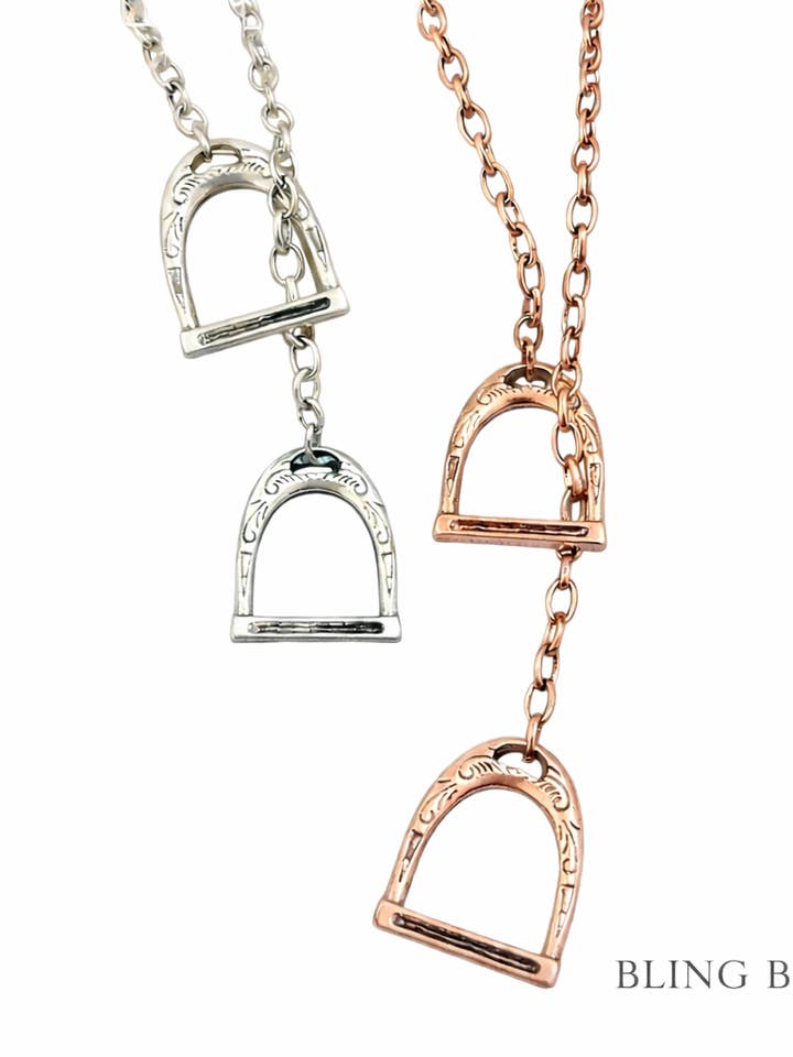 O Colar Estribo Open Range por atacado de The Bling Barn