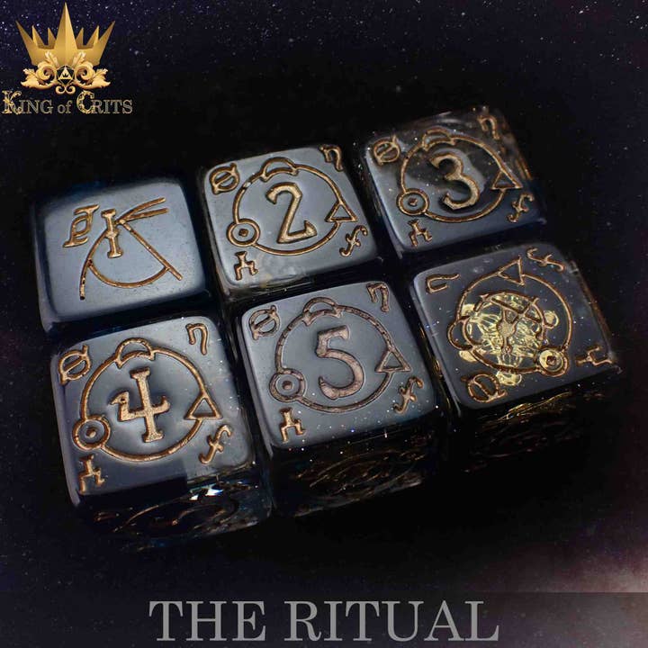 DNDDICE.COM - Wholesale Dice - The Ritual - 11 Dice Set5