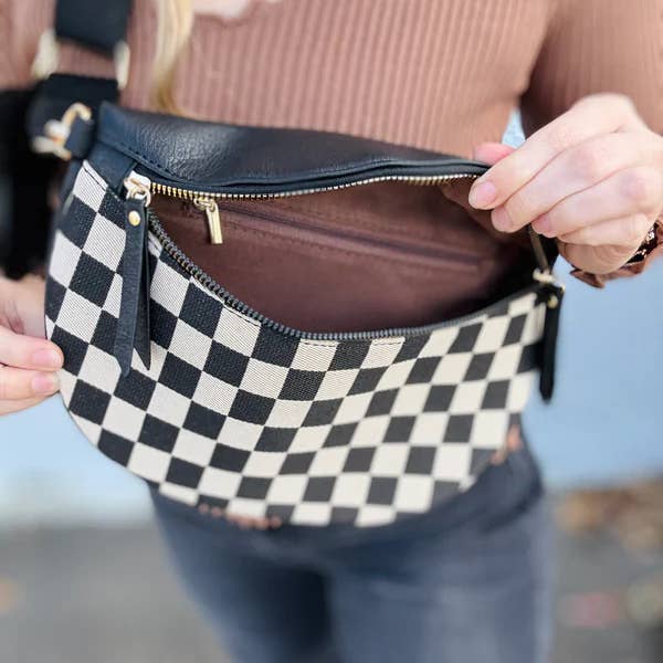 Kaydee Lynn LLC - Wholesale Belt Bag - Women's - Checkmate Bum Bags2