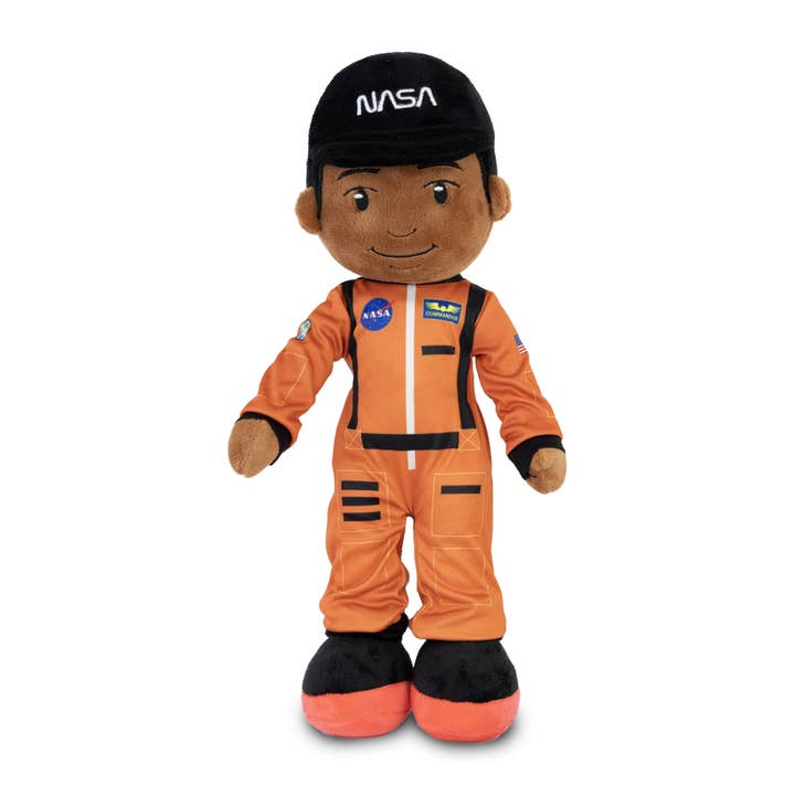 NASA Astronaut Charlie 14" Stuffed Plush Figure for wholesale by OrangeOnions