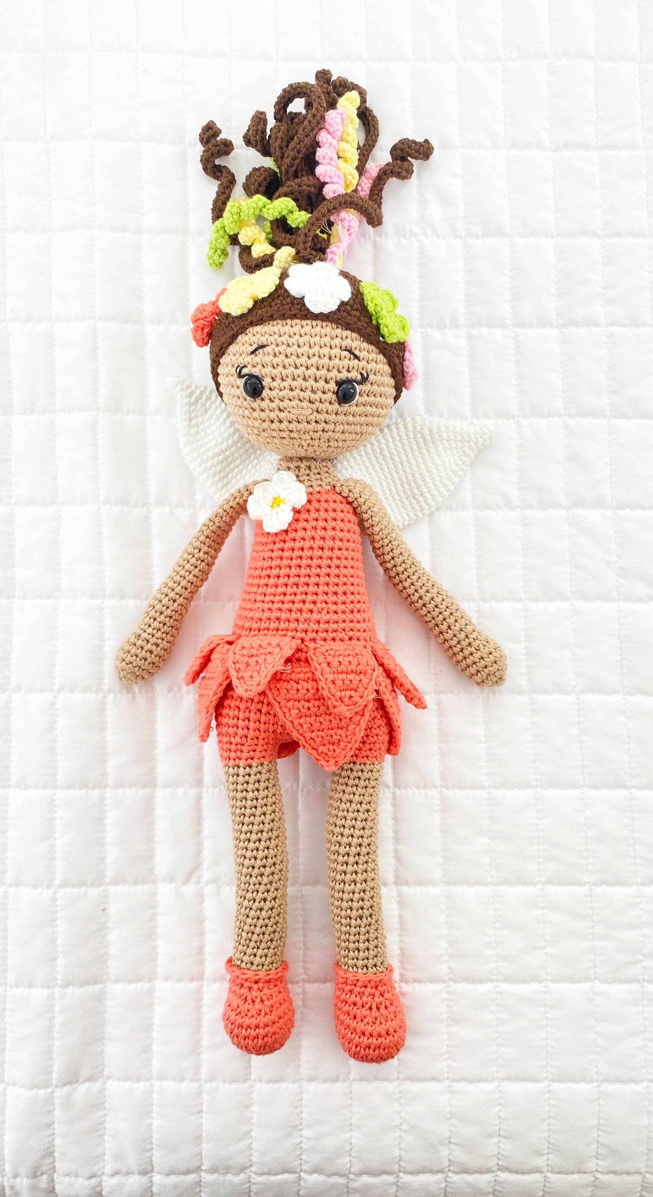 Ikuzi Dolls - Wholesale Doll - Kids - Orange Fairy Doll2