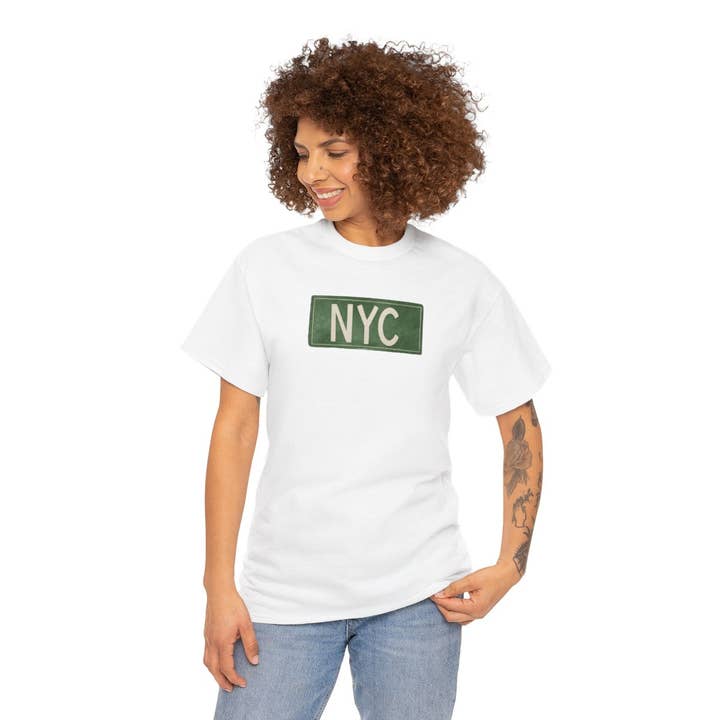 NYC Street Sign Tee for wholesale by Anna B Paints
