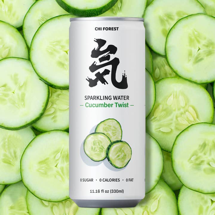Chi Forest Sparkling Water 11oz 24-can
Cucumber Twist for wholesale by Chi Forest