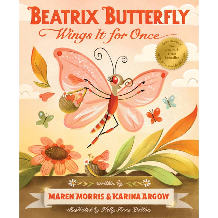 Chronicle Books - Wholesale Preschool Book (3-5) - Beatrix Butterfly Wings It For Once